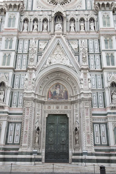 Doumo katedra kościół entance, Florencja — Zdjęcie stockowe