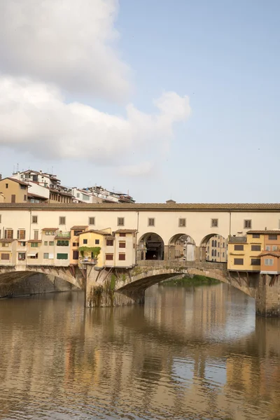 Ponte Vecchio Brücke, Florenz — Stockfoto