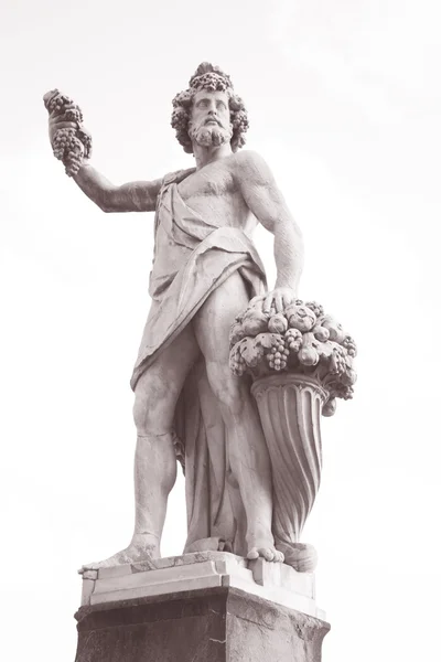 Estatua de las Estaciones en el Puente de Santa Trinita, Florencia — Foto de Stock