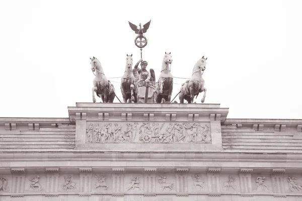 Porta di Brandeburgo, Berlino, Germania — Foto Stock