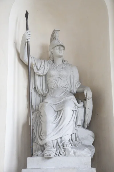 Statue at Brandenburg Gate, Berlin — Stock Photo, Image