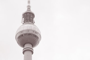 Fernsehturm televizyon kulesi alexanderplatz, berlin