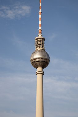 Fernsehturm televizyon kulesi, alexanderplatz, berlin