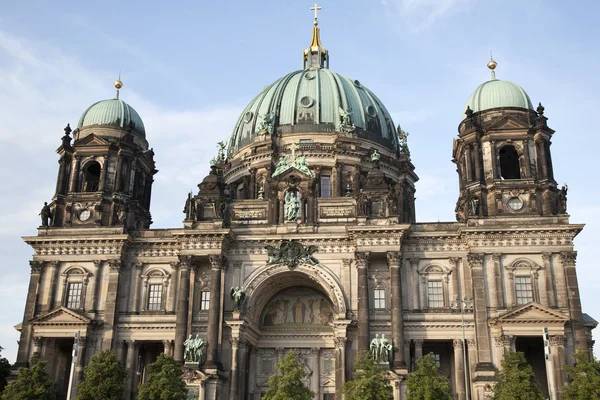 Berliner dom kathedraal kerk koepel, Berlijn — Stockfoto