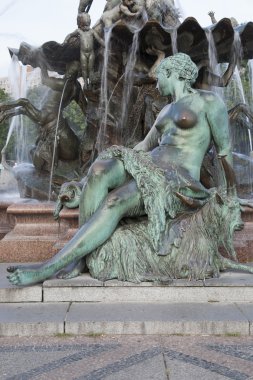 begas (1891), alexanderplatz Meydanı, berlin tarafından Neptün Çeşmesi