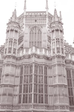 Westminster Abdij gevel, westminster, Londen
