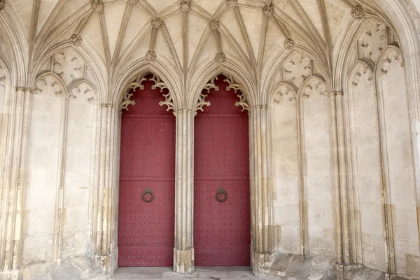 Дверь церкви Винчестерского собора — стоковое фото