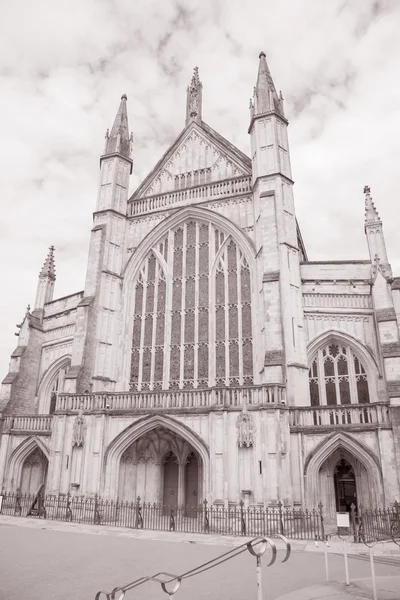 Winchester kathedraal kerk, Engeland — Stockfoto