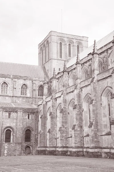 Winchester Cathedral Church, Inghilterra — Foto Stock