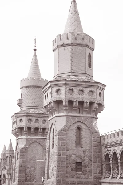 Oberbaumbrucke Bridge, Berlino, Germania — Foto Stock