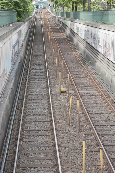 Metrolijn in Berlijn — Stockfoto