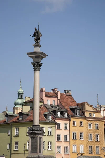 Piazza del Castello, Varsavia, Polonia — Foto Stock