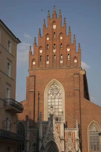 Dominikánský kostel Nejsvětější Trojice, Krakov — Stock fotografie