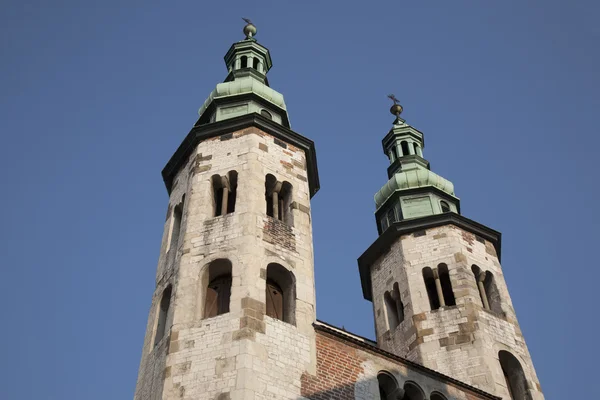 Gereja St Andrew, Krakow, Polandia — Stok Foto