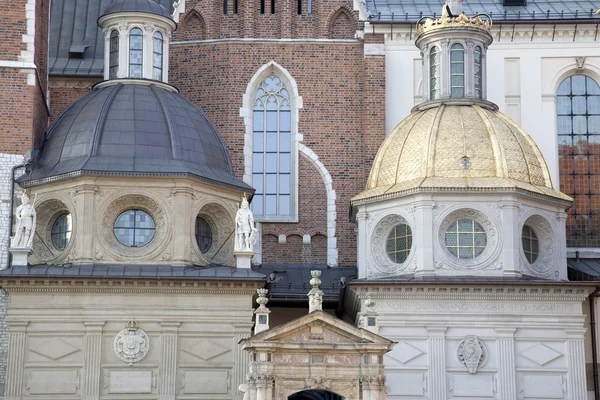 Cathedral Dome, Wawel Hill, Krakow — Stock Photo, Image