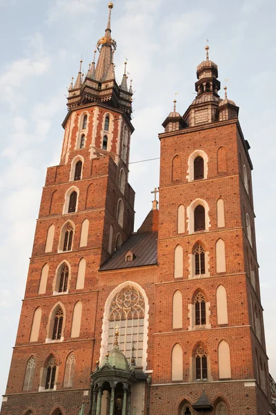 Mariacka Basilika, Krakau — Stockfoto