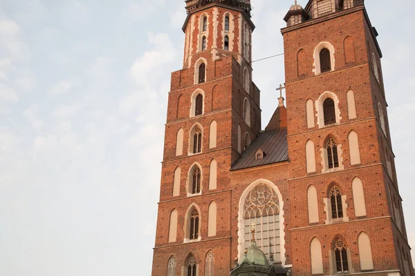 Mariacka Bazilikası'nın Kilisesi, krakow — Stok fotoğraf