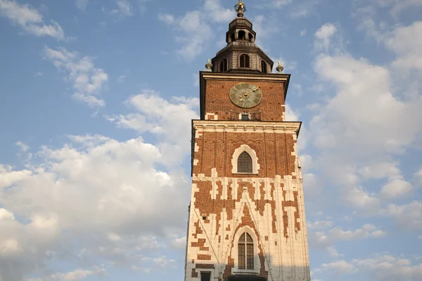 Menara Balai Kota, Krakow — Stok Foto