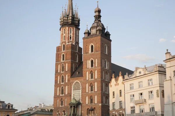 Mariacka Basilica Church, Krakow — Stock Photo, Image