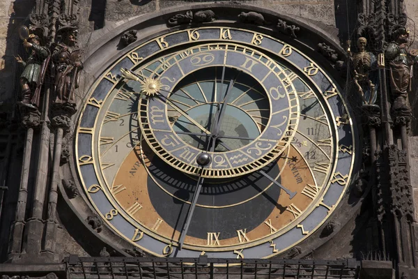 Relógio Astronômico na Praça da Cidade Velha, Praga — Fotografia de Stock