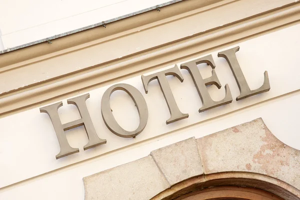 Hotel znamení — Stock fotografie