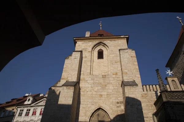 Chiesa di Nostra Signora sotto la sedia, Piazza Maltese, Praga — Foto Stock