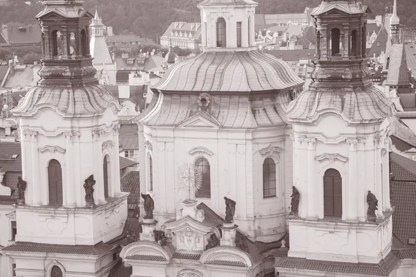St Nicholas Church, Stare Mesto Neighborhood, Prague — Stock Photo, Image