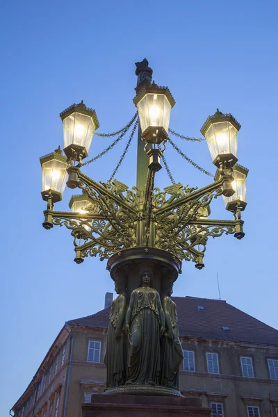 Vieux lampadaire, Prague — Photo