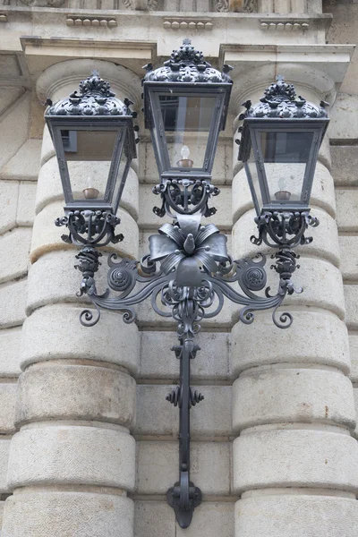 Lampione a Dresda — Foto Stock