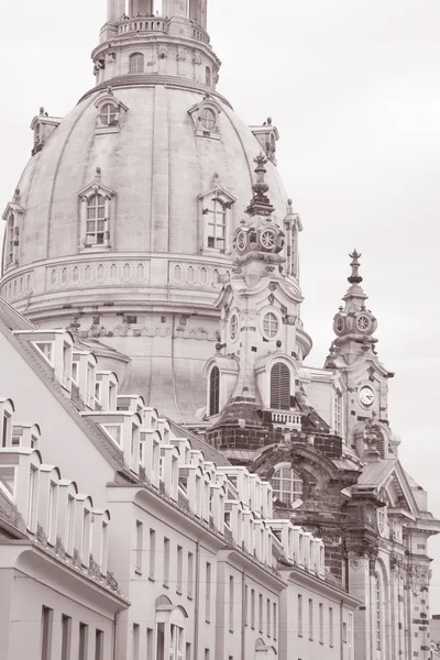 Kirche unserer Dame von Dresden — Stockfoto