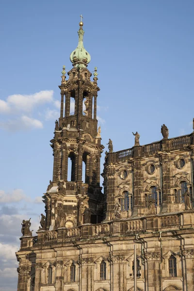 Catedral em dresden — Fotografia de Stock