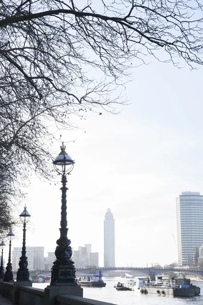 Westminster Embankment, Londres — Fotografia de Stock