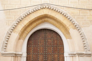 kilise kapısına, mahalle santa cruz, Sevilla