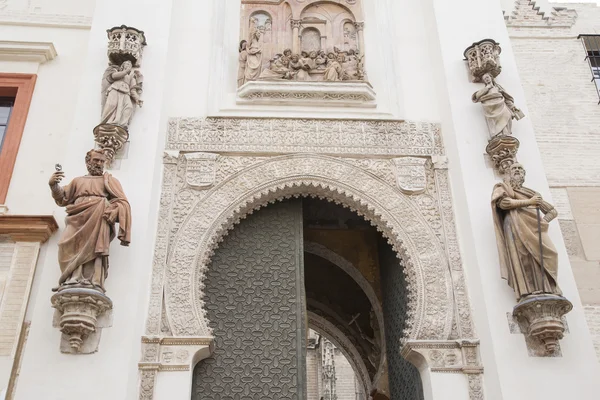 Portalen el perdon entré, katedralen i Sevilla, Spanien — Stockfoto