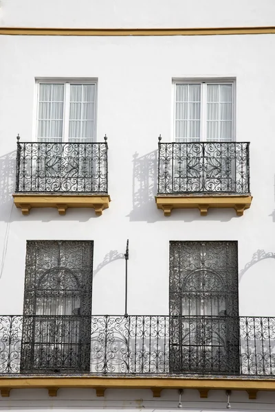 Seville 'de tipik cephe — Stok fotoğraf