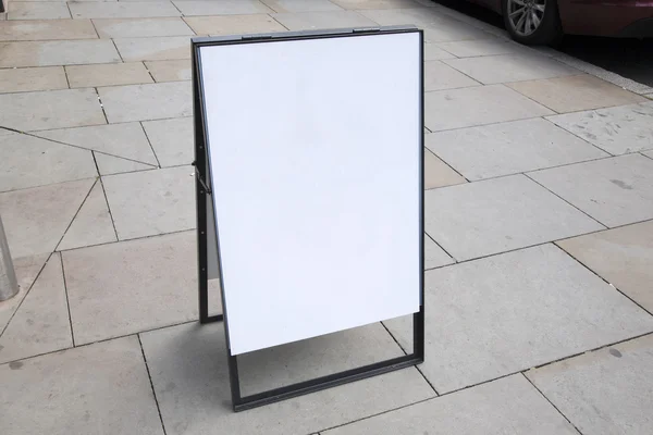 Blank Empty Sign — Stock Photo, Image