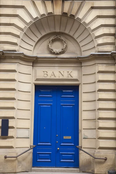 Ingang van de tak van de Bank — Stockfoto