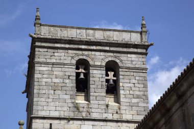 Kilise Kulesi, La Alberca Köyü; Salamanca; İspanya
