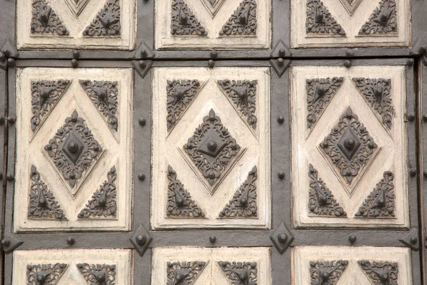 Puerta Iglesia San Esteban Salamanca España — Foto de Stock