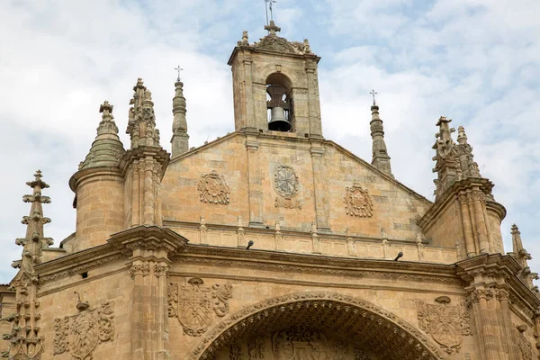 Facciata Della Chiesa Sant Estebano Salamanca Spagna — Foto Stock