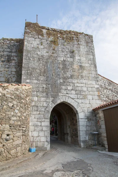 Brama Mur Monleon Salamanka Hiszpania — Zdjęcie stockowe