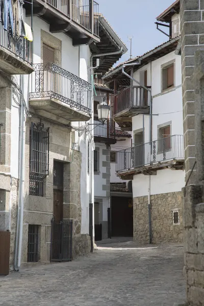 Scena Strada Candelario Salamanca Spagna — Foto Stock