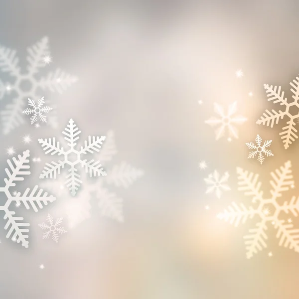 Beautiful snowflake Christmas background — Stock Photo, Image