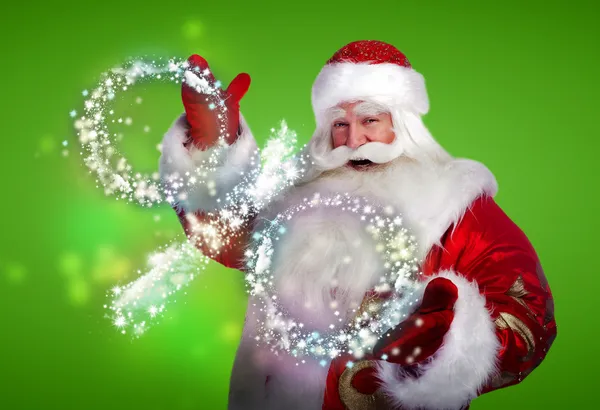 Santa Claus Navidad descuento concepto de ventas — Foto de Stock