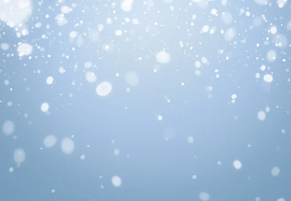 Abstract blue Snowflake background — Stock Photo, Image