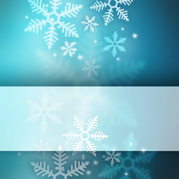 Abstract winter background with copyspace — Stock Photo, Image