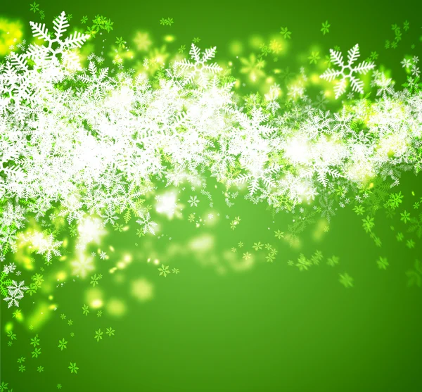 Beautiful snowflake Christmas background — Stock Photo, Image