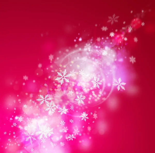 Beautiful abstract snowflake Christmas background — Stock Photo, Image