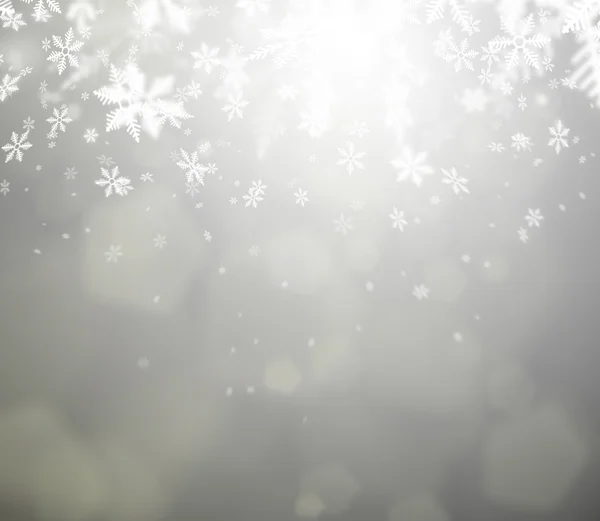 Beautiful abstract snowflake Christmas background — Stock Photo, Image
