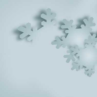 güzel kar tanesi basit Noel arka plan ile boşaltmak